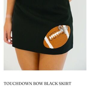 Judith March Elegant Black Skirt